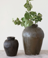 Round Vintage Clay Jar