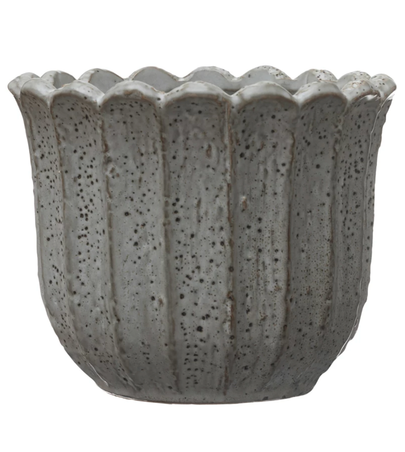 Stoneware Flower Pot