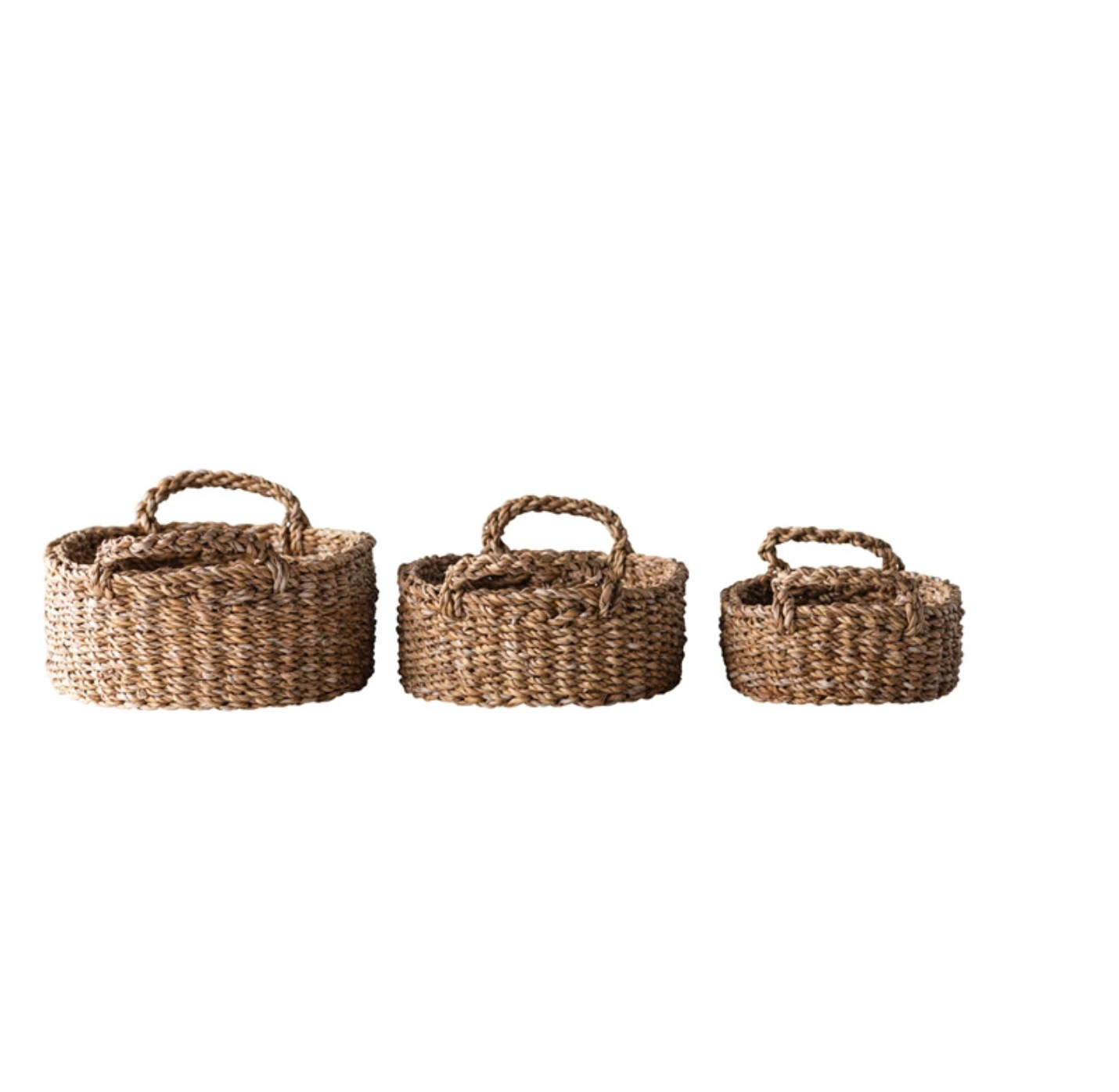 Round Hand Woven Basket