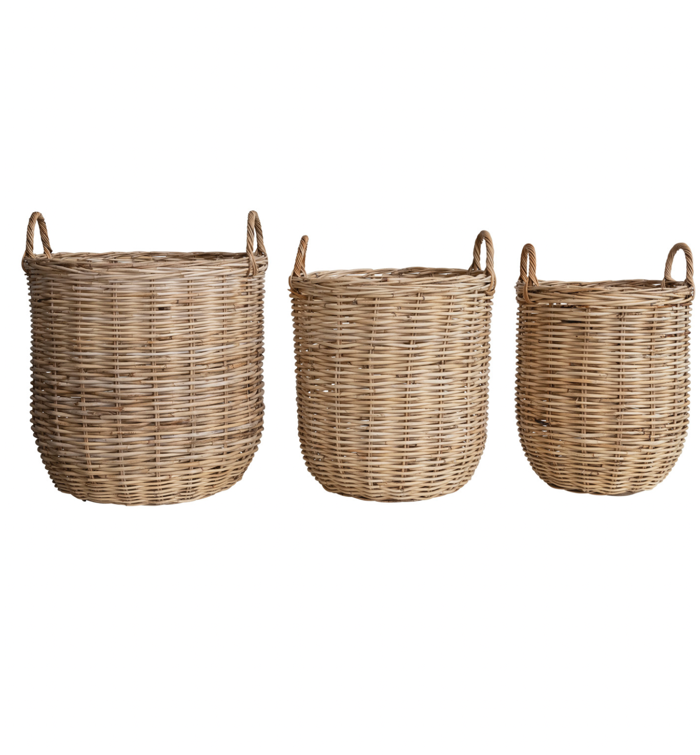 Hand Woven Rattan Basket