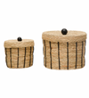 Seagrass Basket with Lid