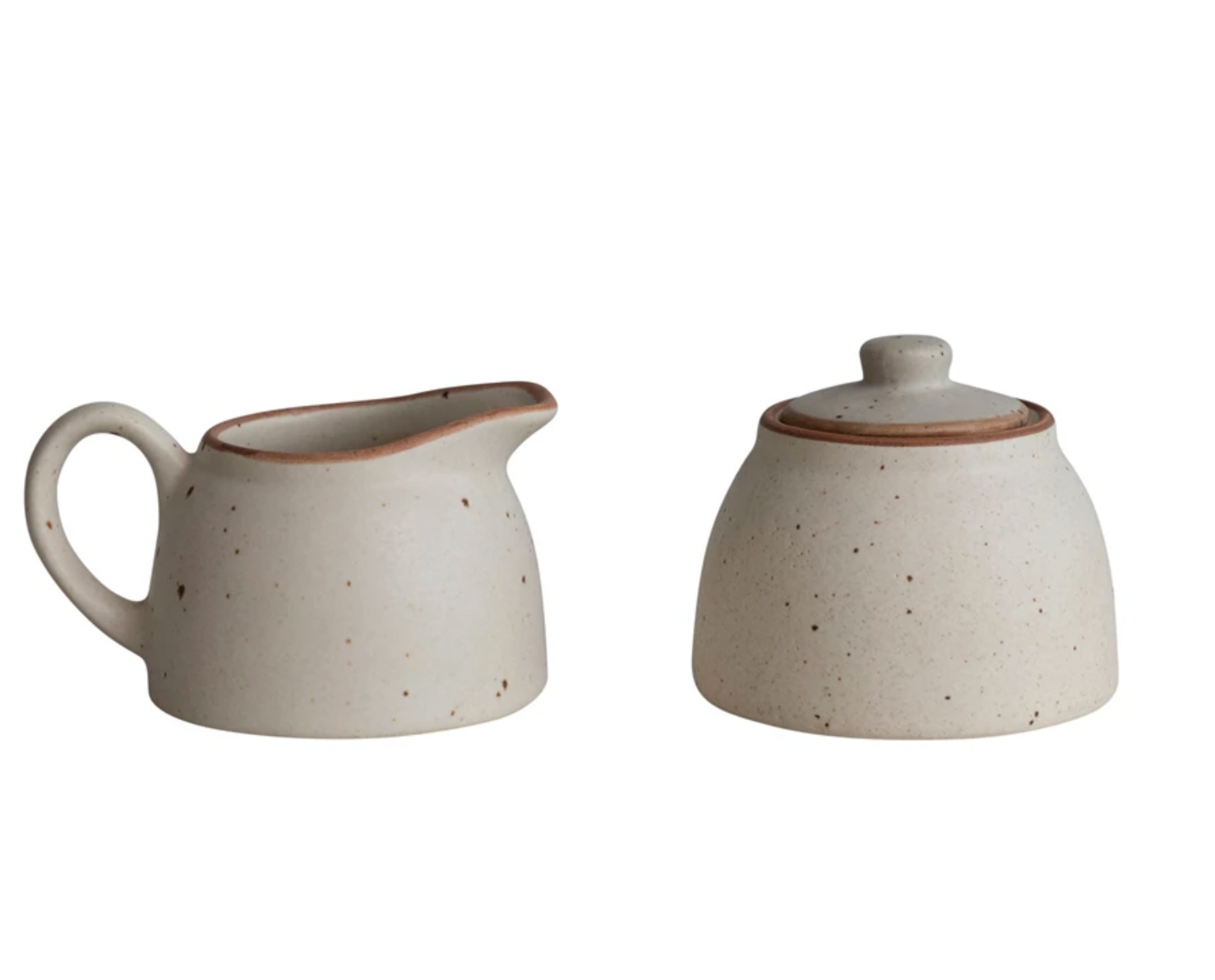Ceramic Cream & Sugar Set