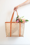 Adalyne Rattan Tote