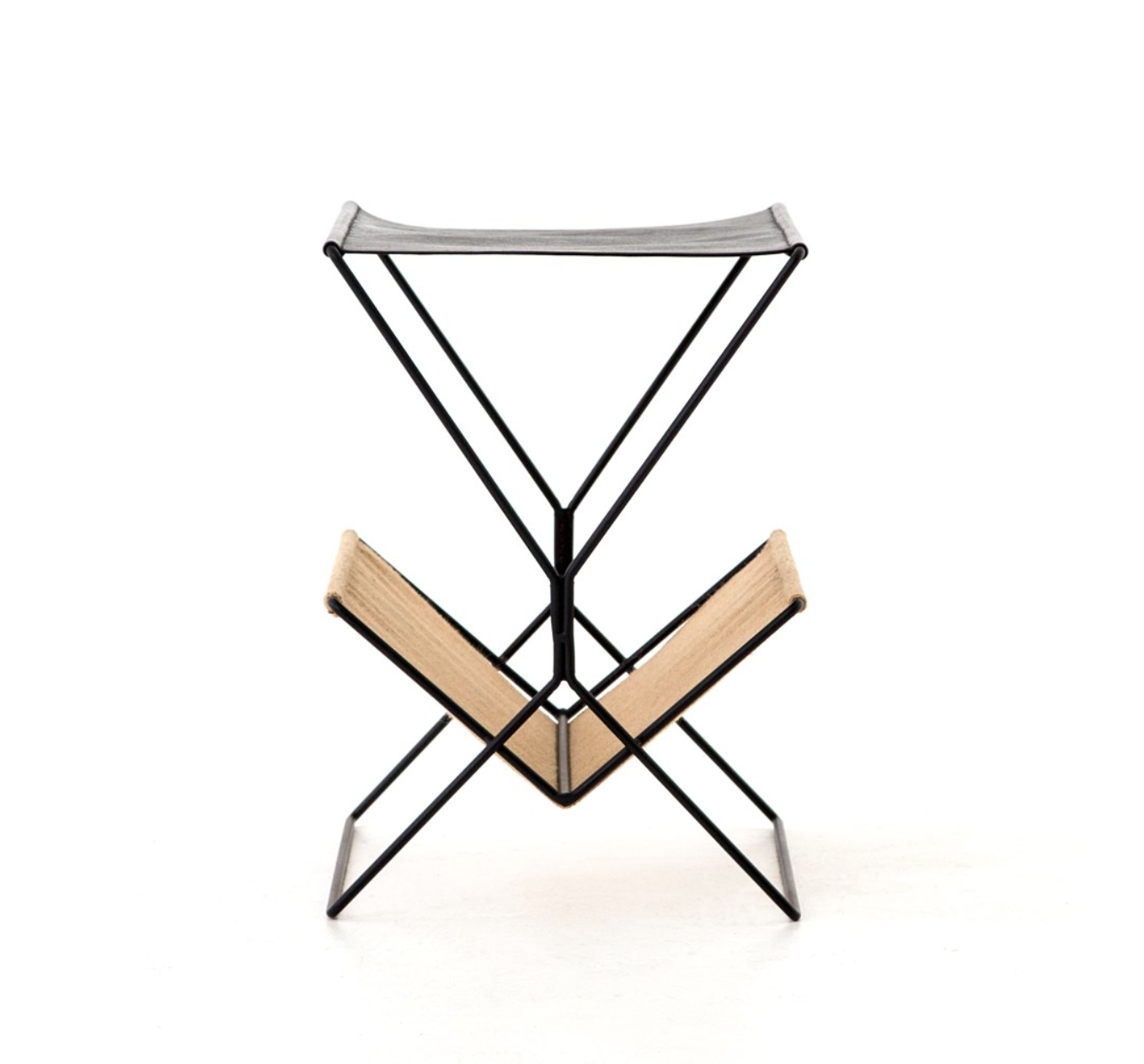 Leather Magazine Rack