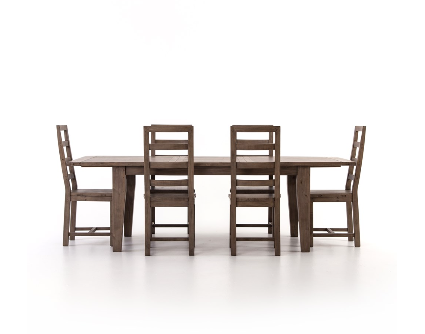 Irish Coast Extension Dining Table Gray Apple Market