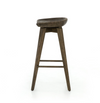 Wooden Swivel Bar + Counter Stool