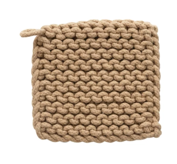 Cotton Crochet Potholder
