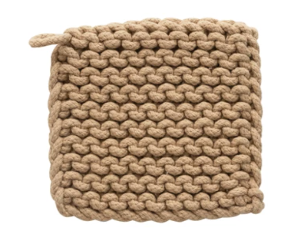 Cotton Crochet Potholder