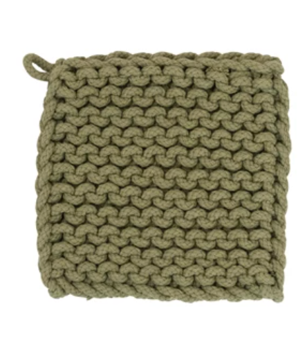 Cotton Crochet Potholder
