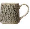 Mug, Black &amp; Cream Patterned