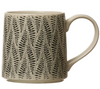 Mug, Black &amp; Cream Patterned