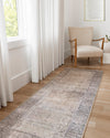 Silver / Charcoal - Wynter Collection Rug