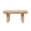 Wood Footed Pedestal