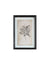 Floral Image in Wood Frame