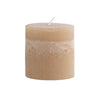 Pleated Pillar Candle