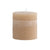 Pleated Pillar Candle