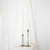 Ivory Taper Candles, Pair