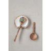 Enameled Mango Wood Spoon Rest