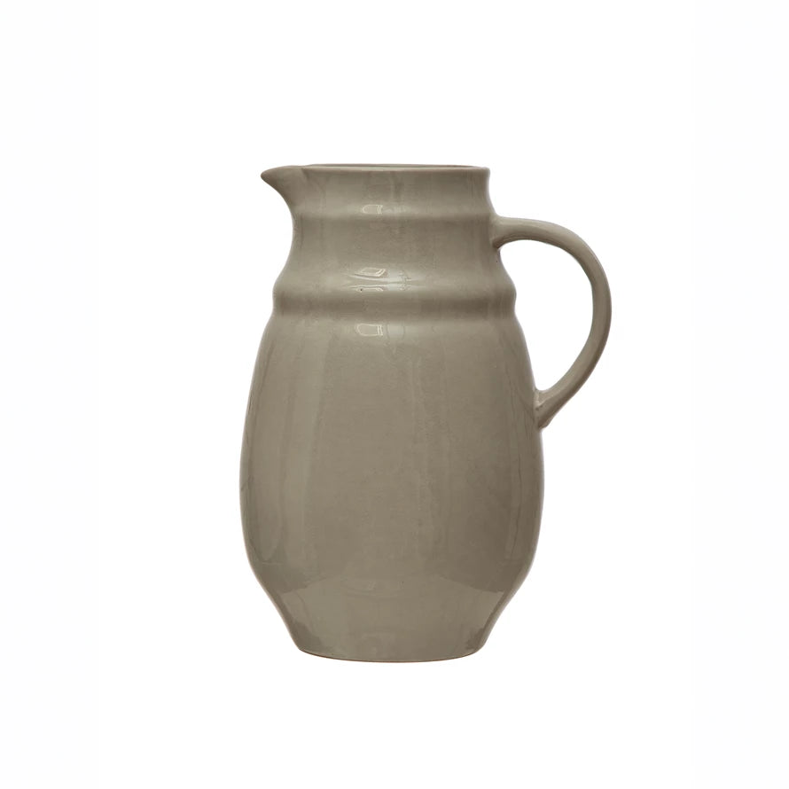 Stoneware Pitcher