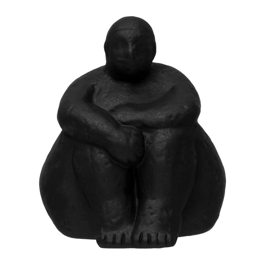 Woman Sitting Sculpture