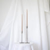Oatmeal Taper Candles, Pair