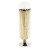 Match Cloche, Ribbed, Black tips