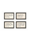 Wood Framed Wall Sayings