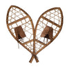 Wood Snow Shoes Wall Decor